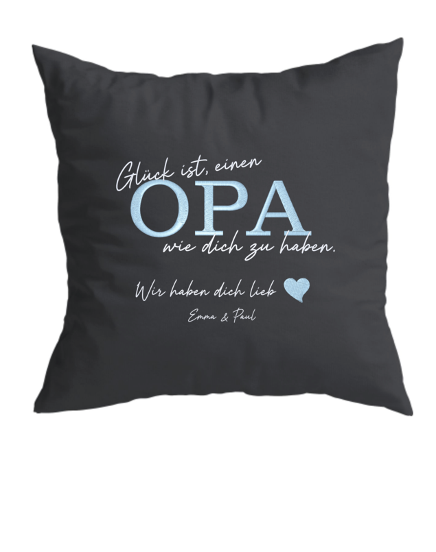 Kissen Geschenk Opa