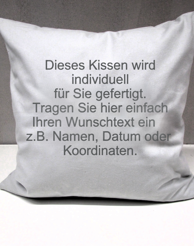 Kissen individuell besticken lassen 