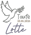 Taufe mit Wunschname