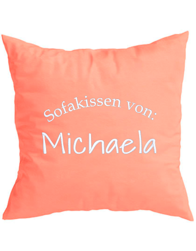 Kissen mit Namen besticken lassen