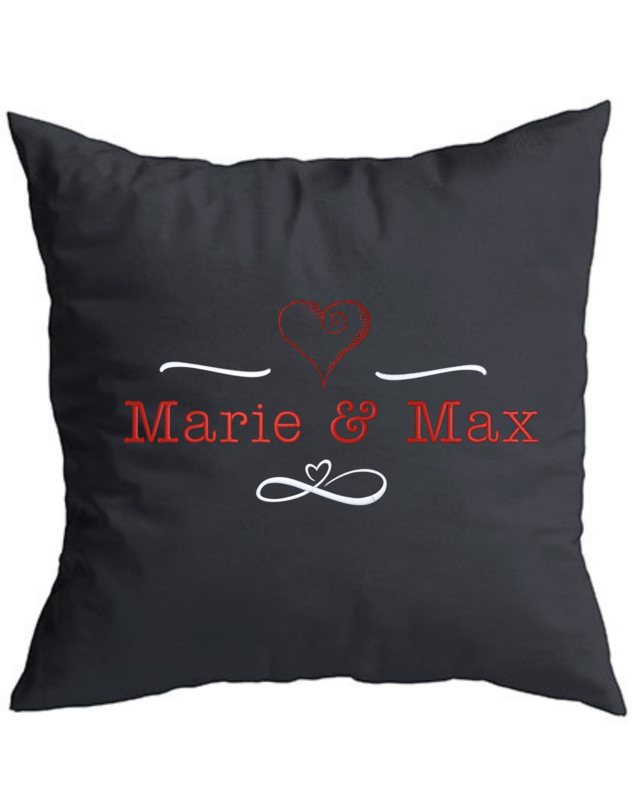 Kissen mit Namen Liebe
